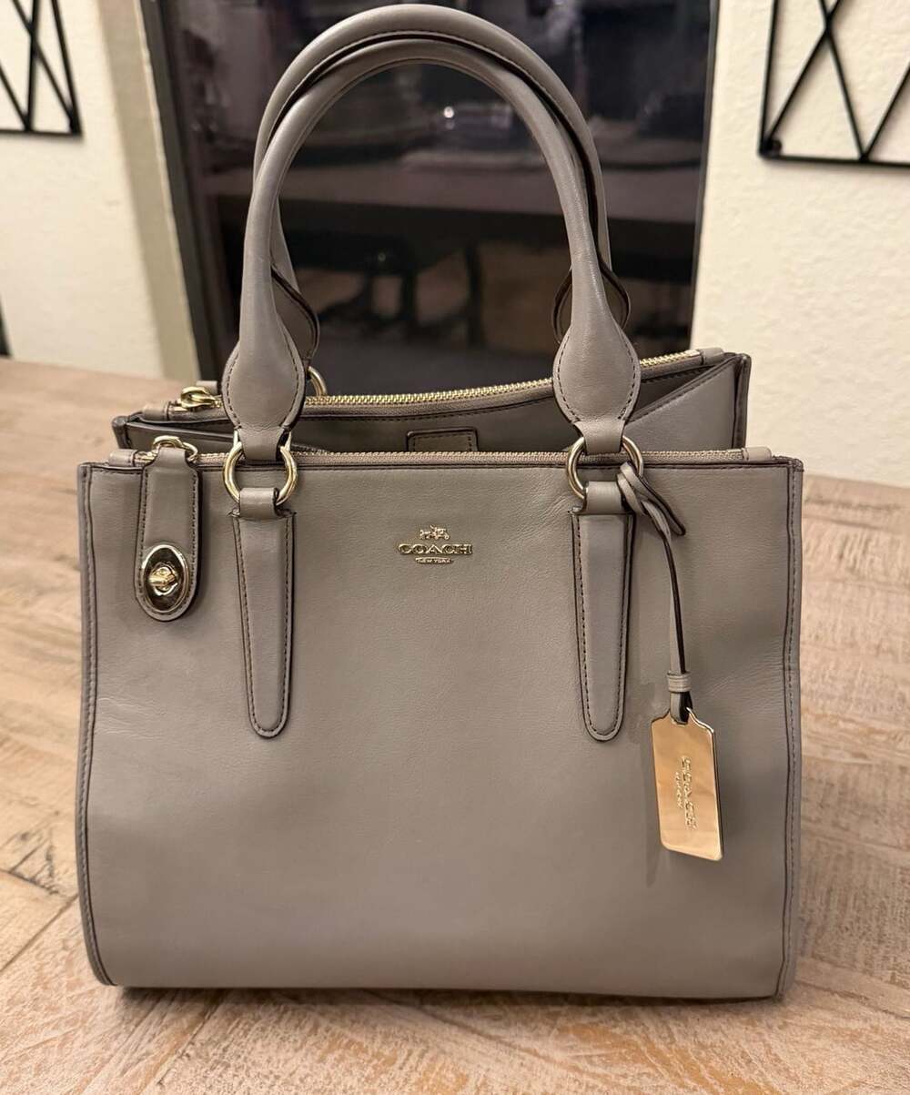 Coach Mercer 30 Leather Satchel Crossbody Bag #56TR1026